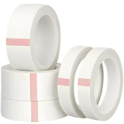 White Glass Cloth Adhesive Tape with 4N/cm Adhesive Strength, Flame Retardant and Chemical Resistance for Motor Bonding