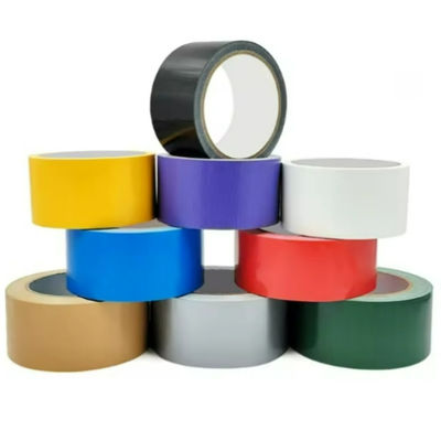 High-performance Cloth Duct Tape with 15N/25mm Adhesive and 60N/25mm Tensile Strength for Industrial Fixation