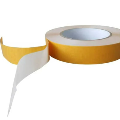 Double Sided BOPP Tape 90um Thickness With White Rubber-Resin Adhesive