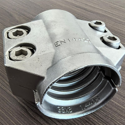 Safety Clamps For Hose Fittings With Bolt And Nut Stainless Steel