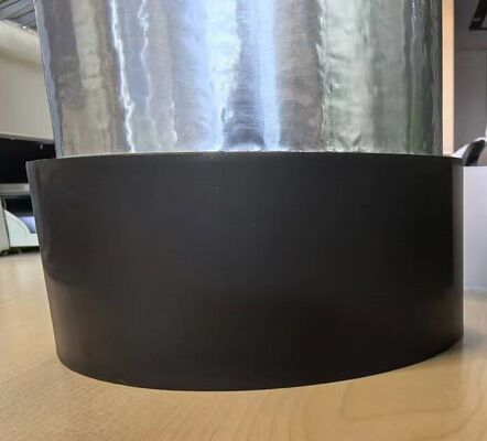 Black Aluminum Foil Adhesive Tape With Solvent Acrylic Adhesive