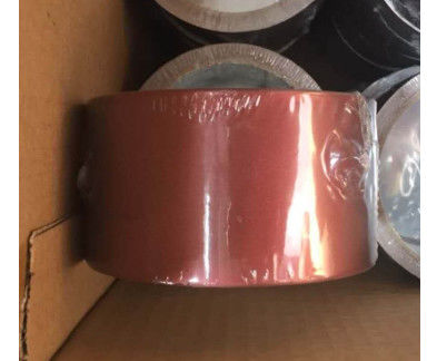 Brown Lacquered Aluminum Foil Adhesive Tape 3 Microns