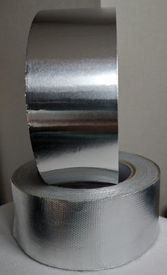 50 Micron Matt Aluminum Foil Adhesive Tape 2.0mil Without Liner