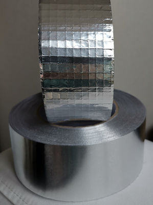 Cold Weather Aluminum Foil Adhesive Tape Without Liner