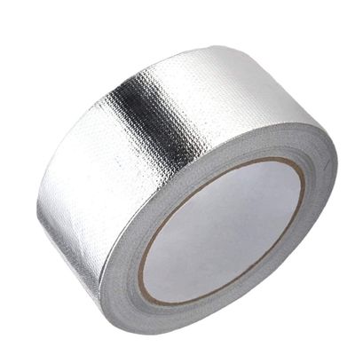 Flame Retardant Aluminum Foil Glass Cloth Tape 0.15mm