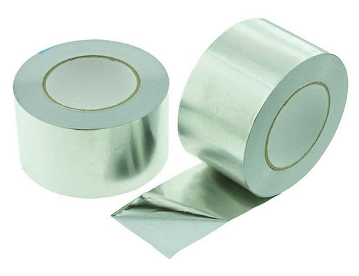 Strong Holding Aluminum Foil Adhesive Tape For FSK Faced Ductwork And Pipe Insulation