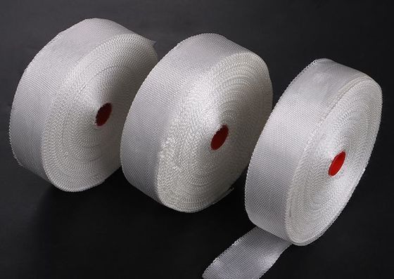White Glass Fabric Insulating Tape 0.13mm Thickness Breaking Strength ≥250N/10mm X100mm