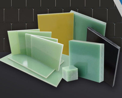Laminated Electrical Insulation Board Material With Epoxy Resin / Fiberglass Cloth
