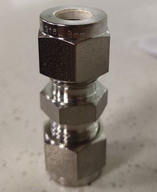 OD 1/16" 316L SK Tube Fittings To Create Leak-Tight Assembly