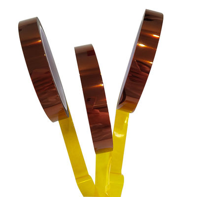70um Polyimide Film Adhesive Tape Coated With Pressure Sensitive Silicone Working Temp. 200℃