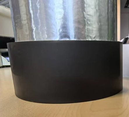 Black lacquered Aluminum Foil Adhesive Tape for FSK faced ductwork