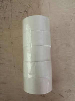 0.13mm White Fiberglass Cloth Insulation Tape For Temperature Insulation