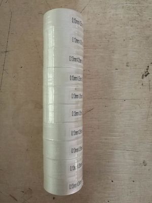 0.13mm White Temperature Resistant Fiberglass Cloth Insulation Tape