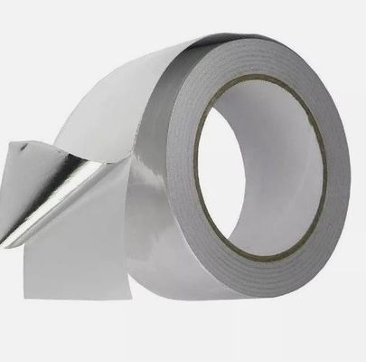 Adhesive 18N/25mm Adhesion To Steel 45N/25mm Tensile Strength Adhesive Aluminium Foil Tape