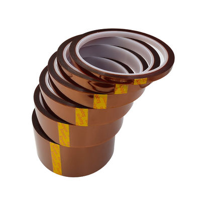 Tensile Strength ≥25N/10mm RoHS Compliant Polyimide Film Adhesive Tape High Temperature