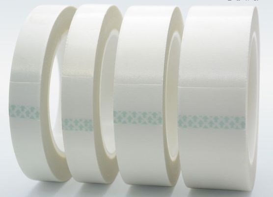 White Adhesive Insulation Tape with H-Class Operating Temperature -50°C to 180°C and E-fiber Glass Cloth Backing Material