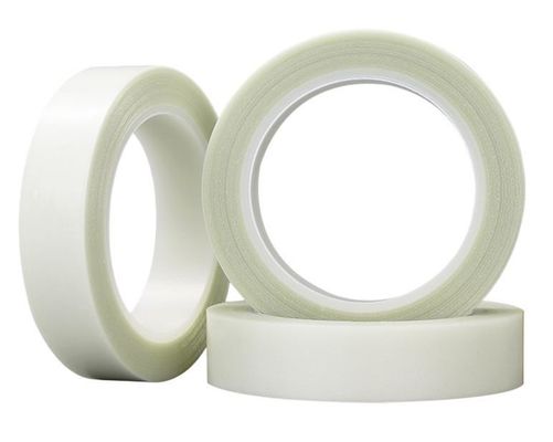 White Adhesive Insulation Tape with H-Class Operating Temperature -50°C to 180°C and E-fiber Glass Cloth Backing Material