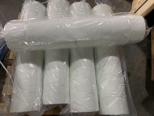 Flame Retardant Liquid Silicone Treated Heat Resistant Insulation Cloth 0.7mm For Welding Blanket Protection