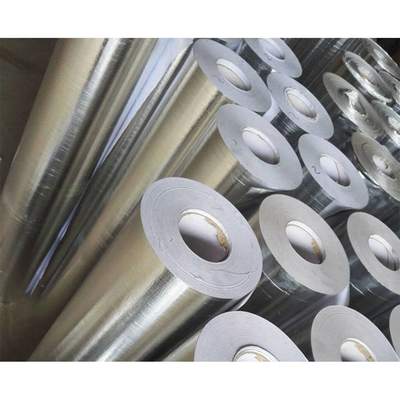 460g/sqm Aluminum Foil Fiberglass Cloth 100cm Wide