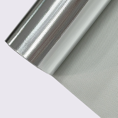 0.4mm Aluminum Foil Fiberglass Cloth for Thermal Insulation