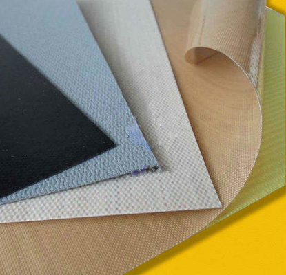 1.4mm Black Vermiculite Coated Fiberglass Cloth for Heat Shield