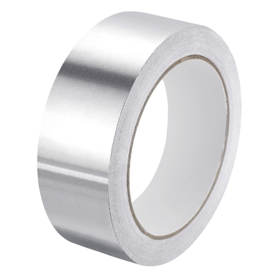 High-grade Aluminum Foil Tape With Solvent Acrylic Adhesive 80um Thickness General purpose Holding, Patching, Sealing And Masking Applications
