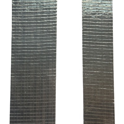 High-Grade Aluminium Foil-Scrim rubber-resin adhesive Tape 90um Thickness 120 N/25mm Tensile Strength For sealing solution