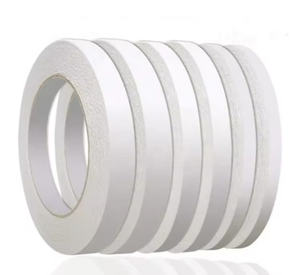 70um Thickness Adhesive Double Sided Tissue Tape With High-Performance Solvent Acrylic Adhesive For General Bonding