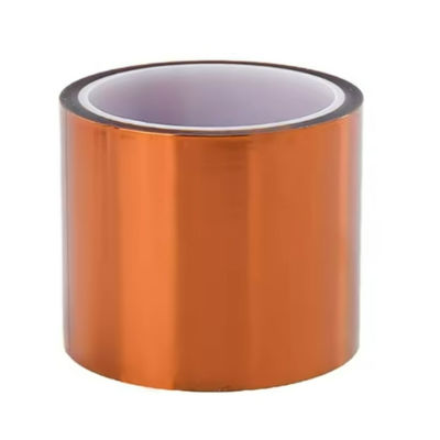 RoHS Compliant Polyimide Film Adhesive Tape with Long Term 180℃ Working Temperature and Tensile Strength ≥25N/10mm