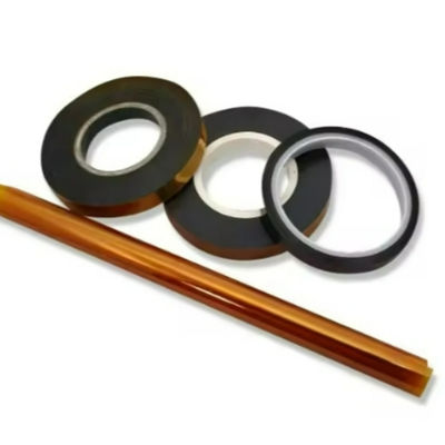 RoHS Compliant Polyimide Film Adhesive Tape with Long Term 180℃ Working Temperature and Tensile Strength ≥25N/10mm