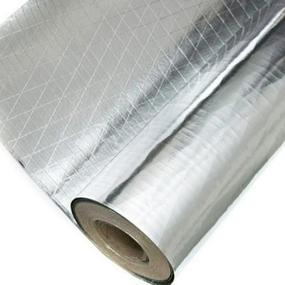 Flame-Retardant FSK Facing with 7 um Foil Thickness and 60gsm Kraft Paper for HVAC Duct Insulation