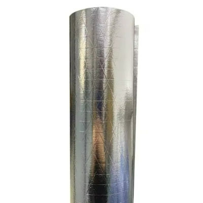 Flame-Retardant FSK Facing with 7 um Foil Thickness and 60gsm Kraft Paper for HVAC Duct Insulation