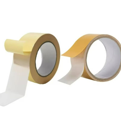 Double Sided BOPP Tape 90um Thickness With White Rubber-Resin Adhesive