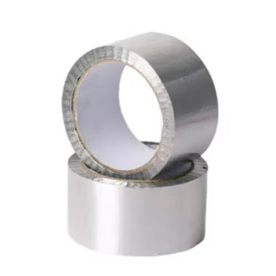 30um Aluminum Foil Tape with 15N/25mm Adhesion and 45N/25mm Tensile Strength for HVAC Sealing