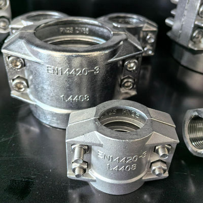 Safety Clamps For Hose Fittings With Bolt And Nut Stainless Steel