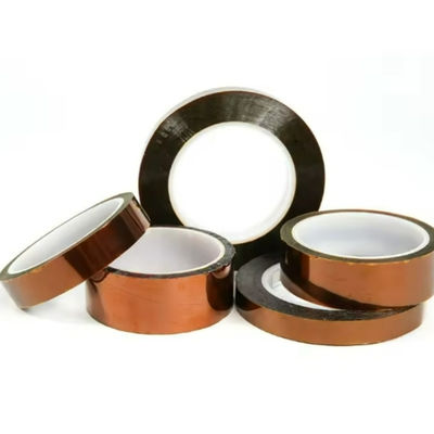 Polyimide Film Silicone Adhesive Tape H Class For Electrical Insulation
