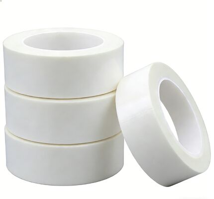 White Fiberglass Cloth Tape With Silicone Adhesive For Industrial Applications