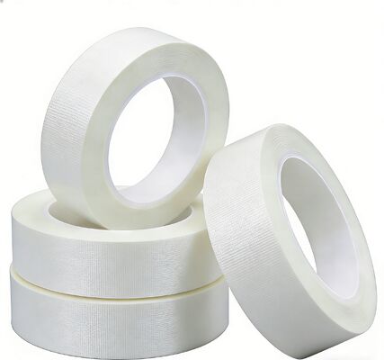 Glass Cloth Silicone Adhesive Tape Class H 0.180mm Thickness