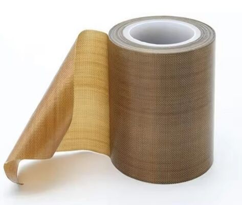 Fiberglass Reinforced PTFE Tape - High Temp Non-Stick For Heat Sealing