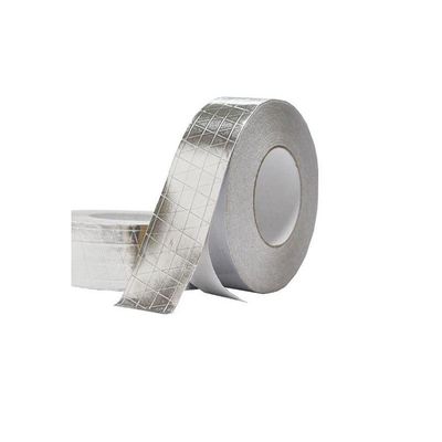 Heat Reflection Aluminum Foil Fiberglass Cloth Heat Insulation Waterproof Adhesive
