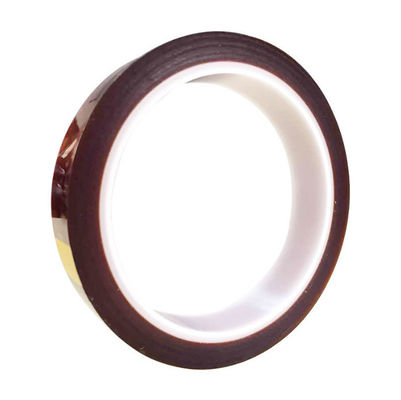 Die Cut Polyimide Film Adhesive Tape H Grade Single Side Coated No Releasing