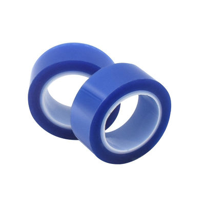 Blue Color PET Cloth Tape Silicone pressure sensitive adhesives B Grade