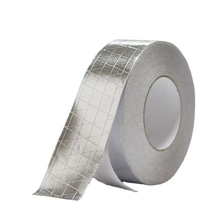 18um Aluminum Foil Fiberglass Cloth For Heat Reflection And Heat Insulation