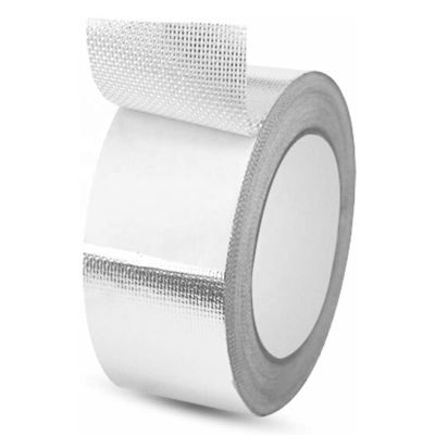 Flame Retardant Aluminum Foil Glass Cloth Tape 0.15mm