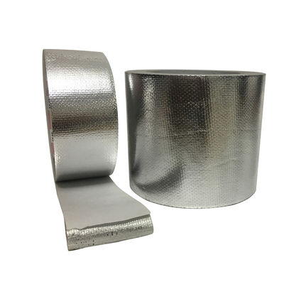 Heat Reflection Aluminum Foil Fiberglass Cloth Heat Insulation