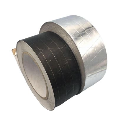 43 Micron Foil Scrim Tape Cold Weather Reinforced Aluminium Foil Tape