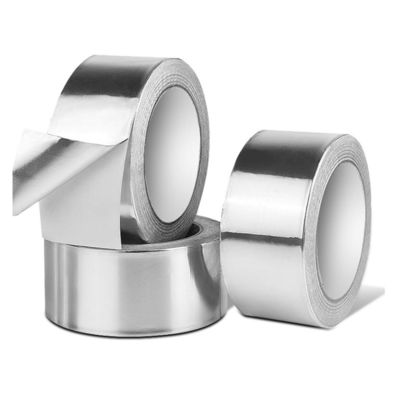 50um Aluminum Foil Adhesive Tape 50 Microns High Tensile Strength