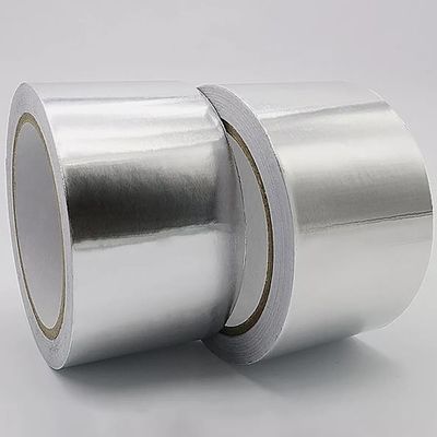 50um Thickness High Tensile Aluminum Foil Tape Backing For Strong Tensile Strength 75N/25mm