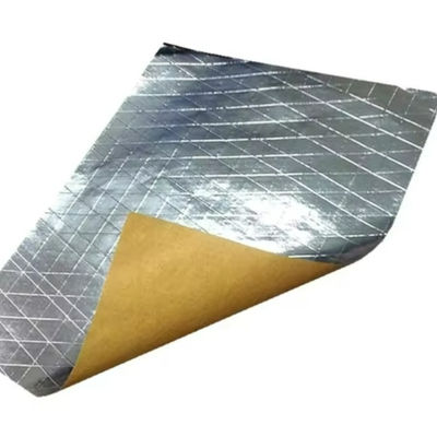 Flame-Retardant FSK Facing with 7 um Foil Thickness and 60gsm Kraft Paper for HVAC Duct Insulation