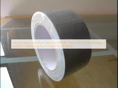 Carpet Fixing Cloth Duct Tape 150-280mm Thickness for Pipe Wrapping and Air-conditioning Duct's Seam 50mm Width
